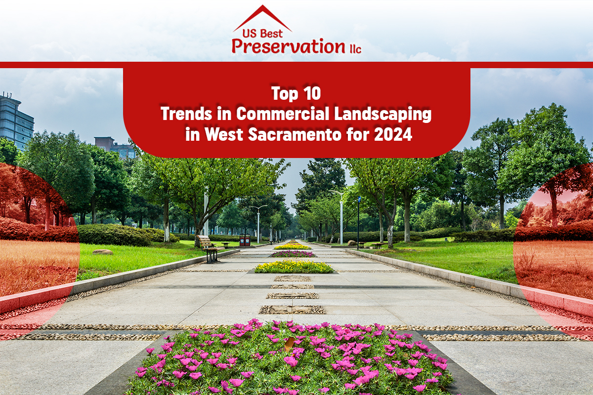 Top 10 Trends in Commercial Landscaping in West Sacramento for 2024